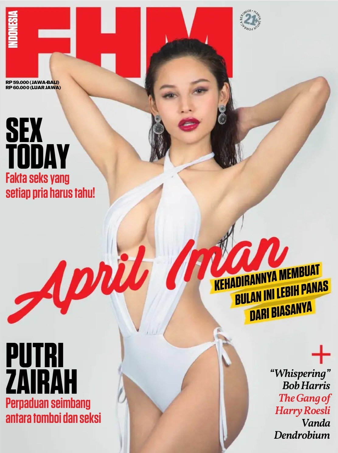 FHM Indonesia April 2017 cover